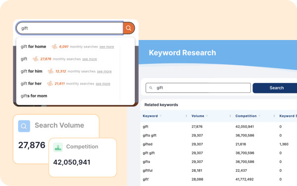 Everbee: keyword analysis image, source: everbee.io